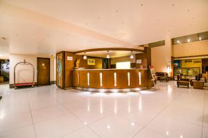 Lobbyen eller receptionen på Hotel Sadanand Regency