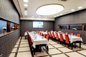 TV a/nebo společenská místnost v ubytování Hotel Bouček
