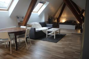 Posezení v ubytování Chambres Privatives Chez l'Habitant