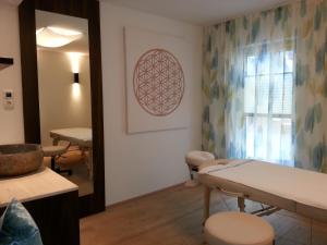 Część wypoczynkowa w obiekcie Hotel Nassereinerhof