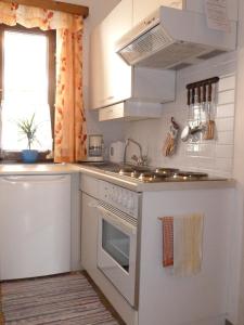 Küche/Küchenzeile in der Unterkunft Appartement Schuller