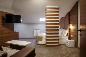 A seating area at Hotel Casa Karina Bansko - Half Board & All Inclusive