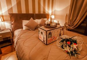 Postel nebo postele na pokoji v ubytování Aqua Mare Sea Side Rooms