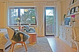 Posezení v ubytování Appartment Indira