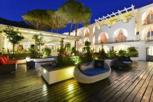 Zahrada ubytování La Pineta Hotel Beach & Spa