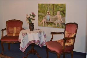 Posezení v ubytování Pension Karawankenblick