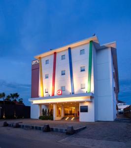 Das Gebäude in dem sich das Hotel befindet