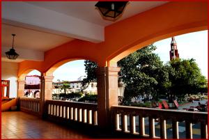 Balkón nebo terasa v ubytování HOTEL POSADA DEL SOL + 26 fotografií