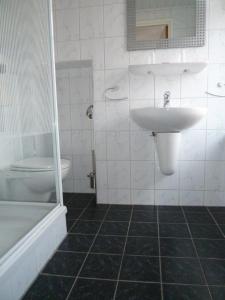 Koupelna v ubytování Hotel Pieter de Coninck