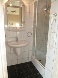 Koupelna v ubytování Hotel Pieter de Coninck