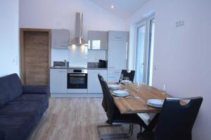 Kuchnia lub aneks kuchenny w obiekcie Zugspitzappartements