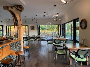 Restaurace v ubytování Coconut Beach Homestay
