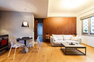 Posezení v ubytování Acropolis Dream Apartment