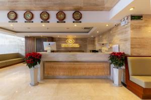 Vstupní hala nebo recepce v ubytování Sata Hotel