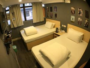 Predel za sedenje v nastanitvi Soso Hostel