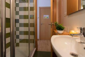 Koupelna v ubytování Hostal La Numantina