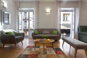 Posezení v ubytování Hostal La Numantina