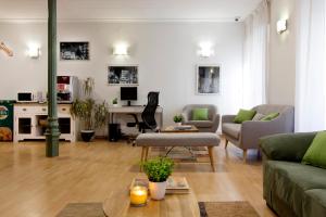 Posezení v ubytování Hostal La Numantina