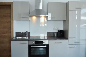 Kuchnia lub aneks kuchenny w obiekcie Zugspitzappartements