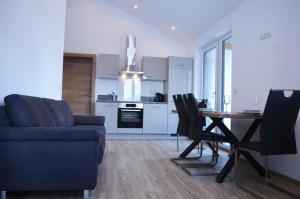 Kuchnia lub aneks kuchenny w obiekcie Zugspitzappartements