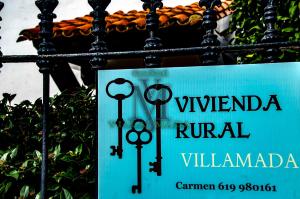 Certifikát, ocenenie alebo iný dokument vystavený v ubytovaní Casa Rural VILLAMADA