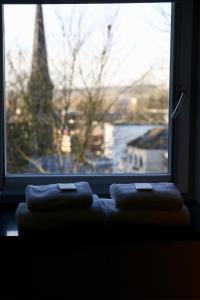 Nespecifikovaný výhled na hory nebo výhled na hory při pohledu z hotelu