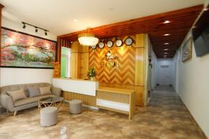 Posezení v ubytování Lacami Dalat Hotel