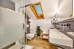 Ванная комната в Hotel Franziska