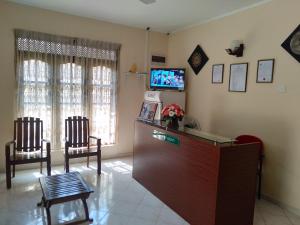 TV a/nebo společenská místnost v ubytování New Sanmi Resort