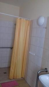 Koupelna v ubytování Hostel JAX