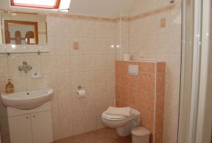 Kúpeľňa v ubytovaní Apartmány Florian