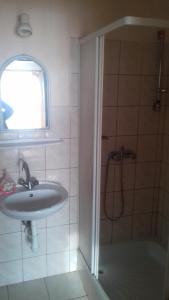 Koupelna v ubytování Hostel JAX