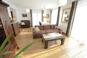 Posedenie v ubytovaní Apartament Malta Poznań