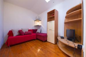Posezení v ubytování Strma Apartments