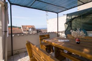 Balkón nebo terasa v ubytování Strma Apartments