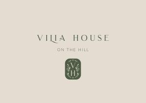 a logo for a villa house on the hill at Vilia, House on the Hill in Chania Town