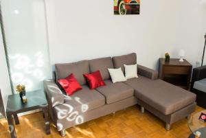 Posezení v ubytování Lianos Apartments Business Class A