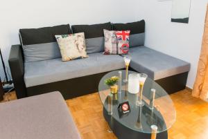Posezení v ubytování Lianos Apartments Business Class A