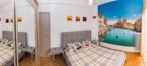 Bazén v ubytování Lianos Apartments Business Class A nebo v jeho okolí