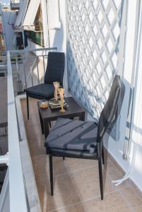 Posezení v ubytování Lianos Apartments Business Class A