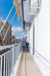 Balkón nebo terasa v ubytování Lianos Apartments Business Class A