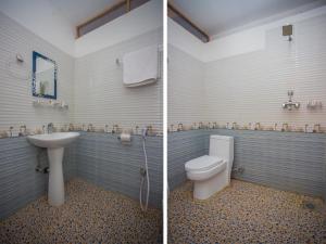 Koupelna v ubytování Hotel Satyam