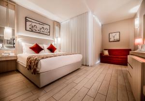 Postel nebo postele na pokoji v ubytování Astral Maris Hotel + 37 fotografií