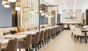 Restauracja lub miejsce do jedzenia w obiekcie Ilunion Málaga
