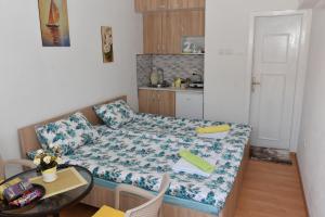 Kuchyň nebo kuchyňský kout v ubytování Apartment Elmari