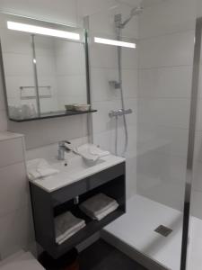 Koupelna v ubytování Le Relais de la Sans Fond
