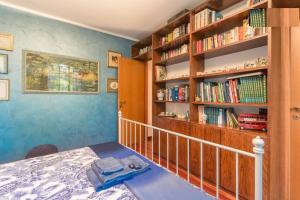 Knihovna v bed and breakfast