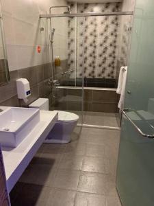 Koupelna v ubytování Yinxiang Xihu Motel