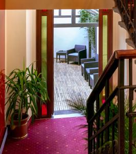 Μπαλκόνι ή βεράντα στο Lancaster Hotel