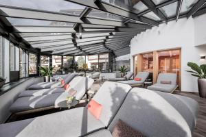 Część wypoczynkowa w obiekcie Das Central – Alpine . Luxury . Life